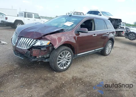 2012 Lincoln Mkx from USA, damaged, VIN 2LMDJ8JK9CBL18733